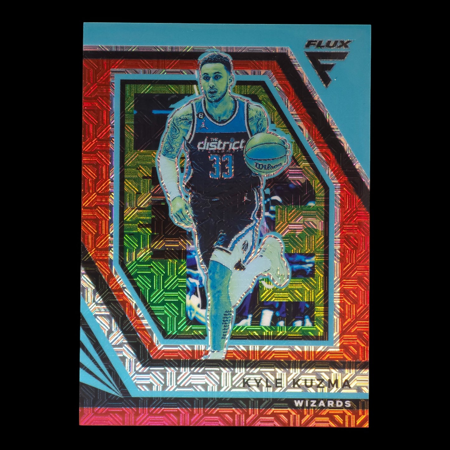 2022-23 KYLE KUZMA Red Mojo 18/99 Flux Wizards #57