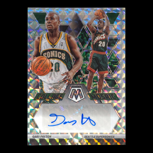2022-23 GARY PAYTON Collage Mosaic Auto Supersonics CM-PAY