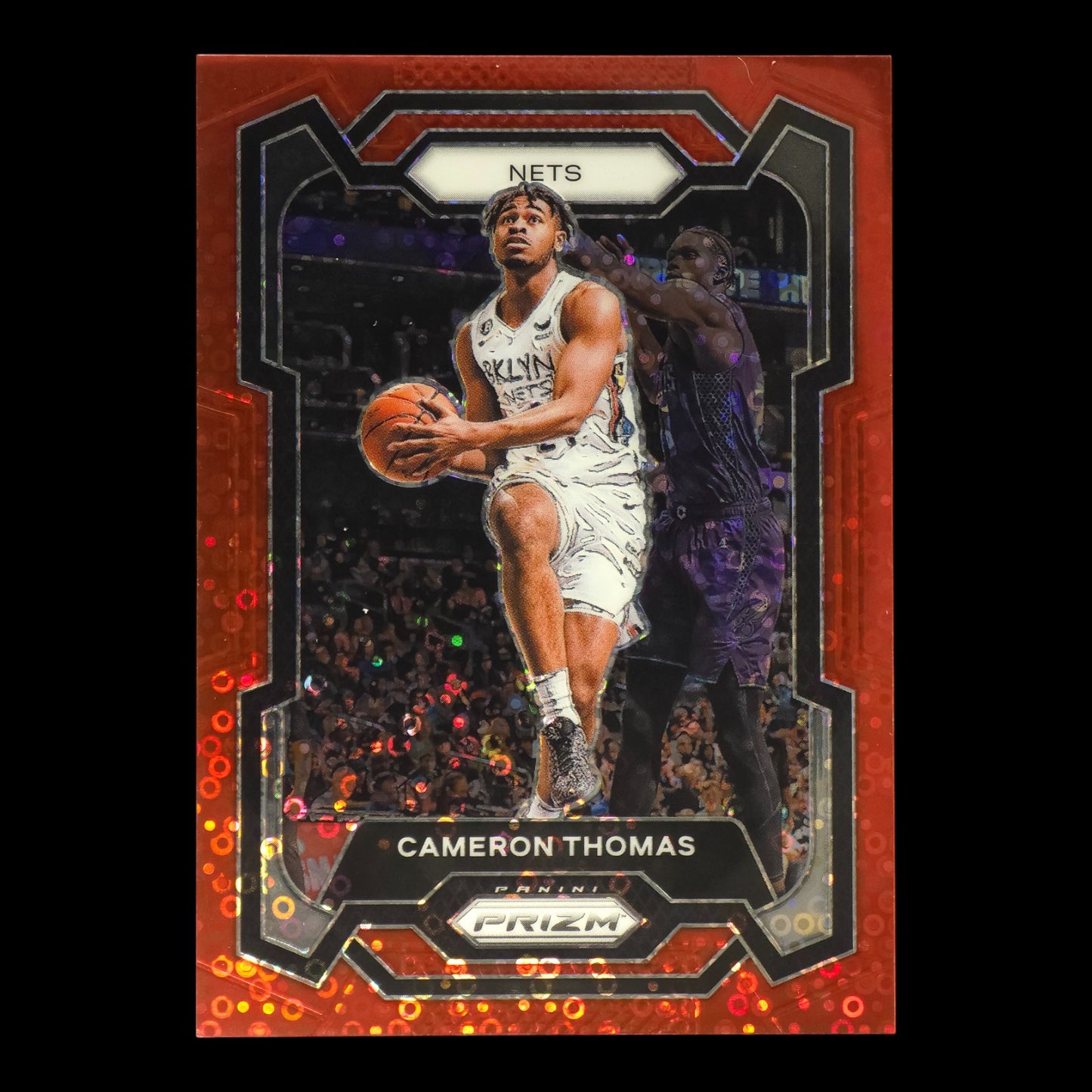 2023-24 CAMERON THOMAS Red Disco 91/100 Prizm Fast Break #113
