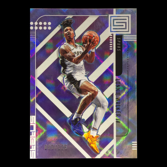 2019-20 LONNIE WALKER IV White Diamond SP 80/125 Status #100