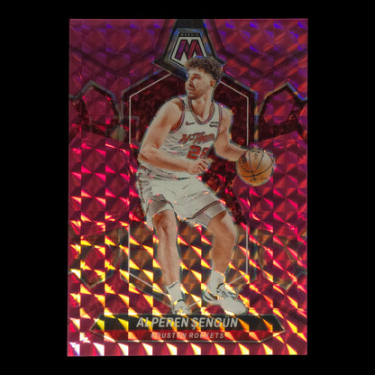 2023-24 ALPEREN SENGUN Pink 53/149 Mosaic Rockets #171