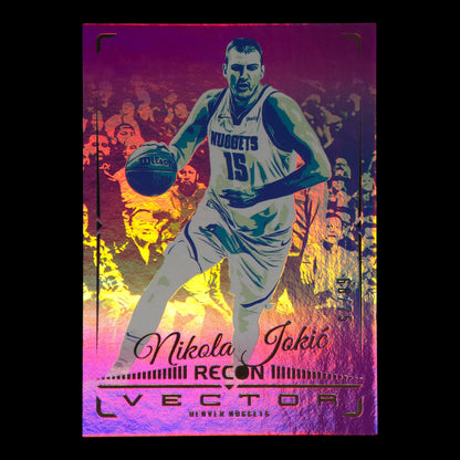 2023-24 NIKOLA JOKIC Vector 68/75 Recon Nuggets #10