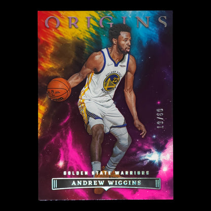 2022-23 ANDREW WIGGINS Pink 19/60 Origins Warriors #31