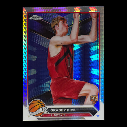 2023-24 GRADEY DICK Rookie Prizm Refractor Topps Chrome #169