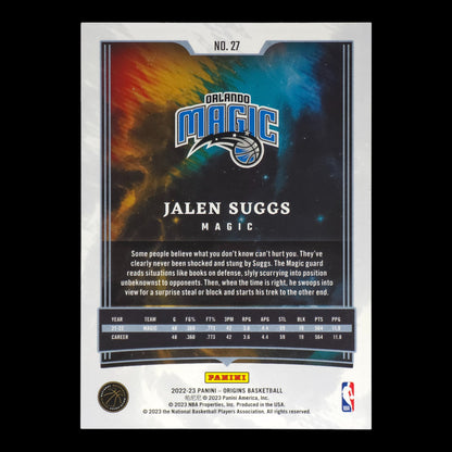 2022-23 JALEN SUGGS Basketballs SP Origins Magic #27