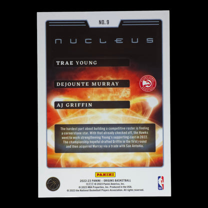 2022-23 YOUNG MURRAY GRIFFIN Nucleus Origins Hawks #9