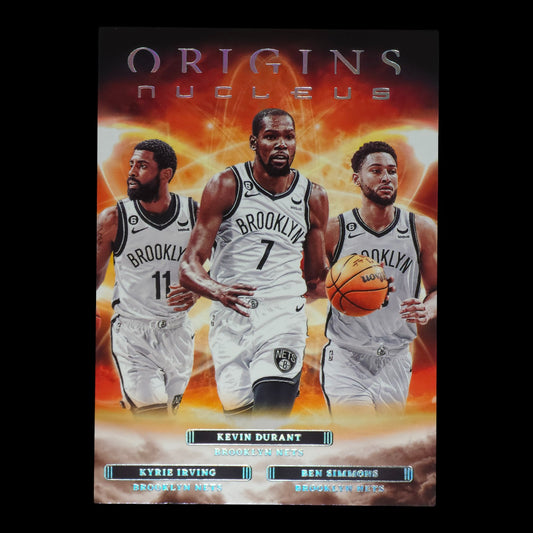2022-23 DURANT IRVING SIMMONS Nucleus Origins Nets #2