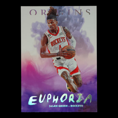 2022-23 JALEN GREEN Euphoria Origins Rockets #19