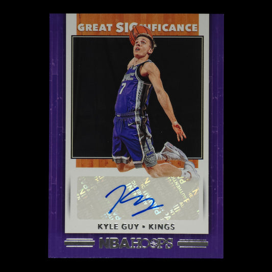 2019-20 KYLE GUY Great Significance Autograph Hoops Kings GS-KGY