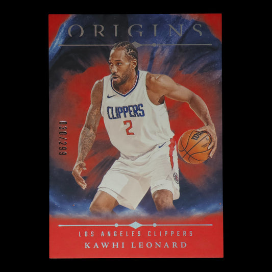 2024-25 KAWHI LEONARD Red 30/299 Origins Clippers #69