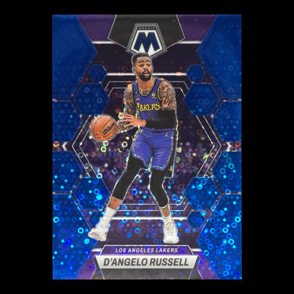 2022-23 D'ANGELO RUSSELL Blue 30/85 Mosaic Lakers #190