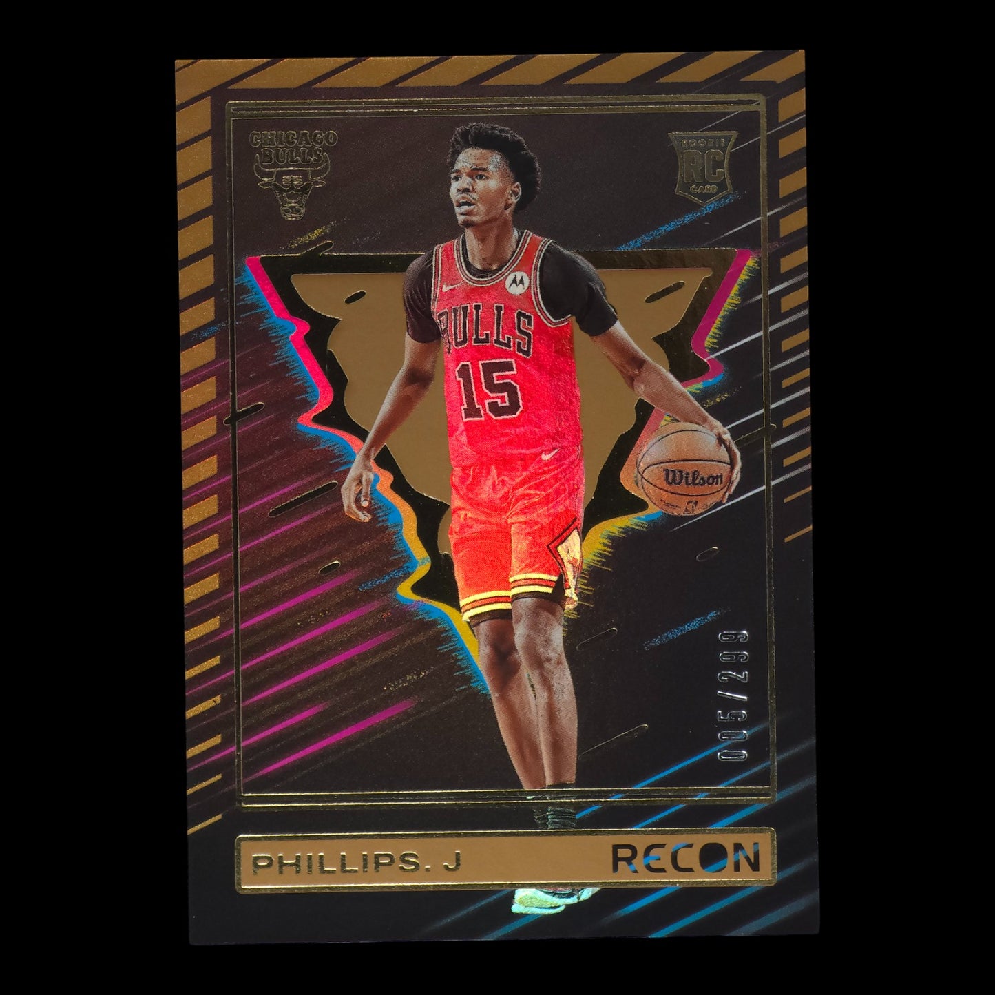 2023-24 JULIAN PHILLIPS Rookie Bronze 5/299 Recon #204