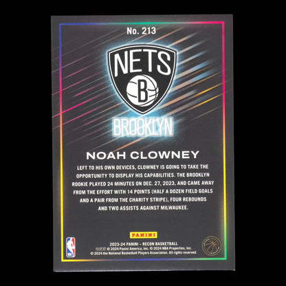 2023-24 NOAH CLOWNEY Rookie Bronze 227/299 Recon #213