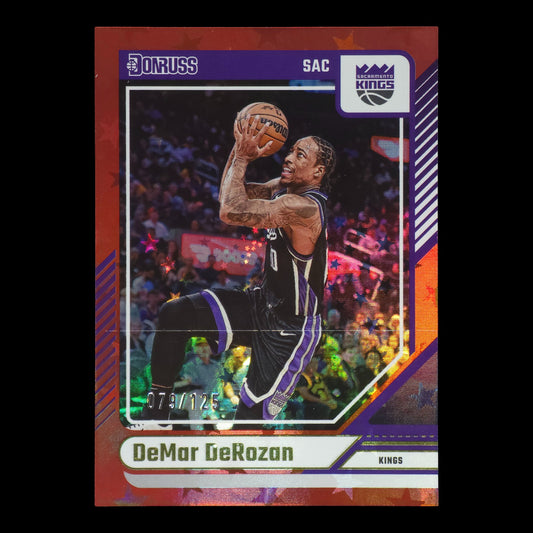 2024-25 DeMAR DeROZAN Red Star 79/125 Donruss #53