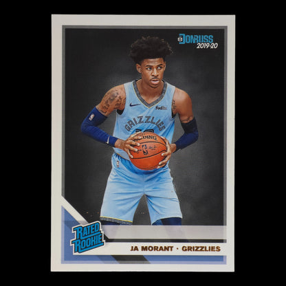 2019-20 JA MORANT Rated Rookie Donruss Grizzlies #202