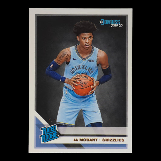 2019-20 JA MORANT Rated Rookie Donruss Grizzlies #202