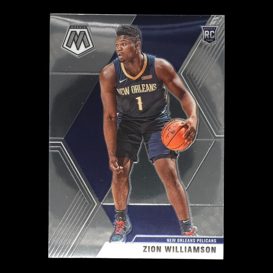 2019-20 ZION WILLIAMSON Rookie Mosaic Pelicans #209