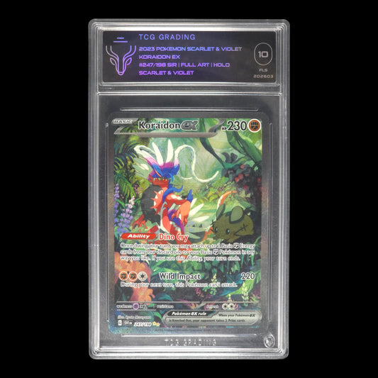 2023 Scarlet & Violet KORAIDON EX Full Art Holo 247/198 SIR