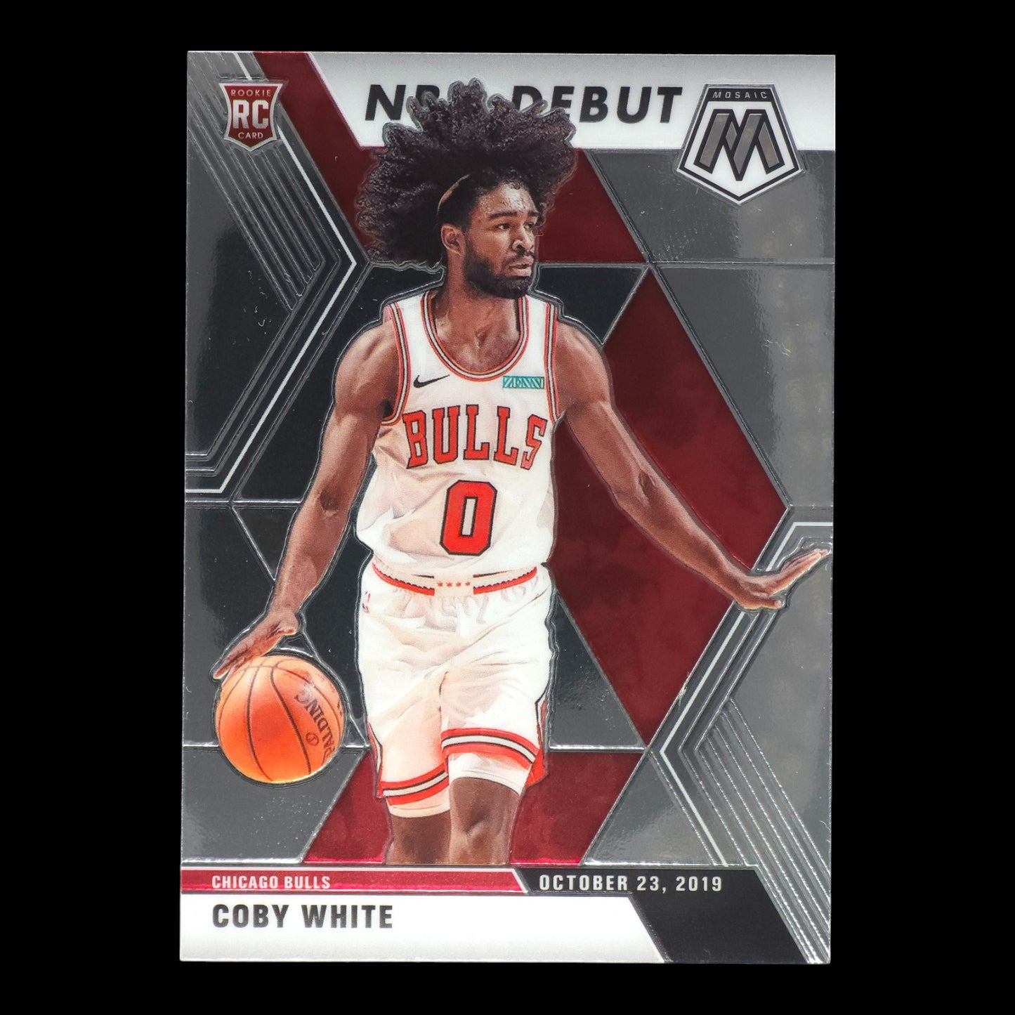 2019-20 COBY WHITE NBA Debut Rookie Mosaic Bulls #264