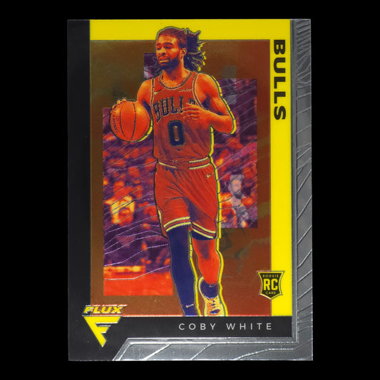 2019-20 COBY WHITE Rookie Base Flux Bulls #583