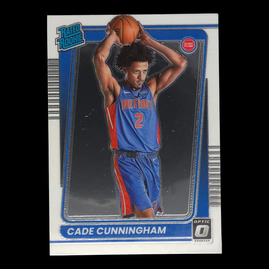 2021-22 CADE CUNNINGHAM Rated Rookie Donruss Pistons #161