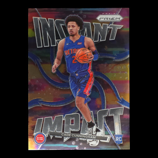2021-22 CADE CUNNINGHAM Instant Impact Rookie Prizm Pistons #1