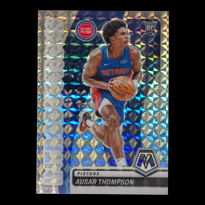 2023-24 AUSAR THOMPSON Introductions Rookie Silver Mosaic #12