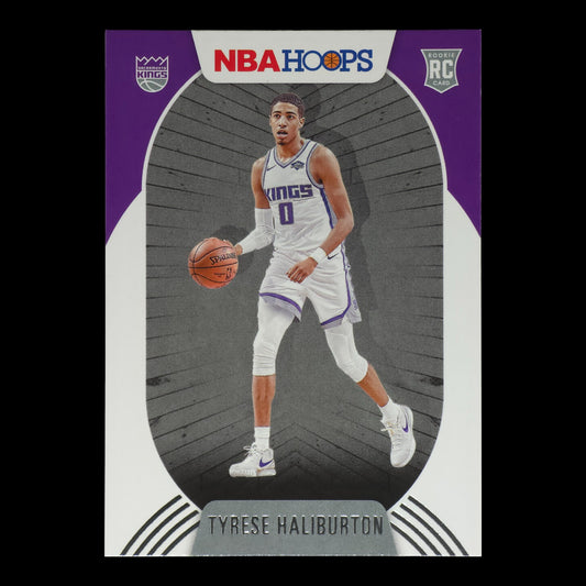 2020-21 TYRESE HALIBURTON Rookie Hoops Kings #238