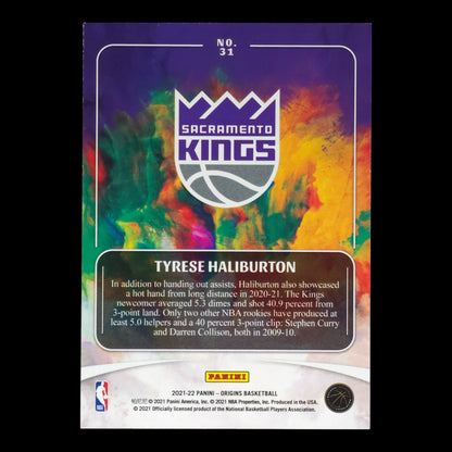 2021-22 TYRESE HALIBURTON Base Origins Kings #31