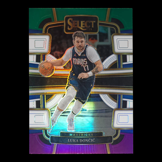 2021-22 LUKA DONCIC Concourse Green White Purple Prizm Select Mavericks #51