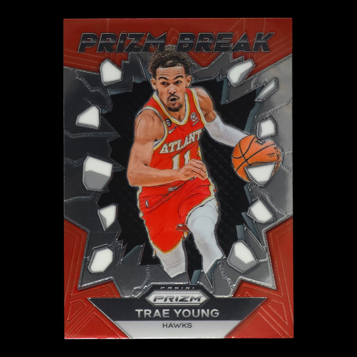 2023-24 TRAE YOUNG Prizm Break Prizm Hawks #10