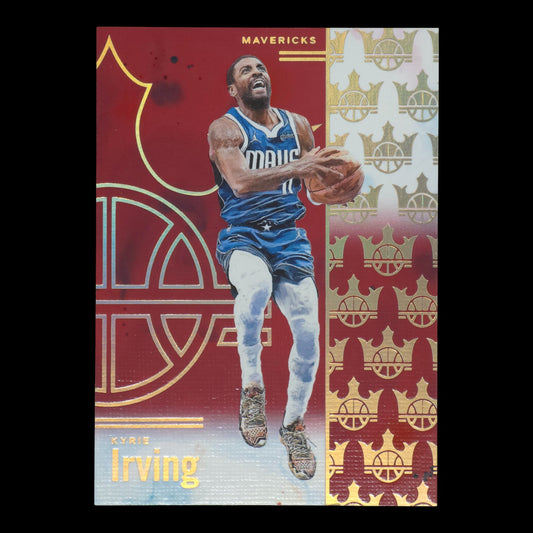 2024-25 KYRIE IRVING Burgundy 35/125 Court Kings Mavericks #94