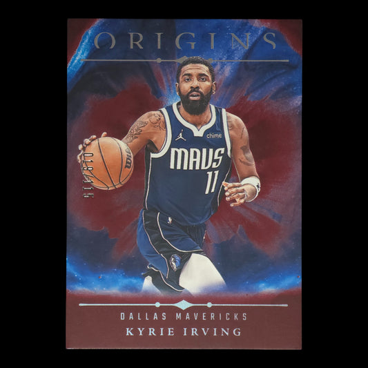 2024-25 KYRIE IRVING Burgundy 19/115 Court Kings Mavericks #42