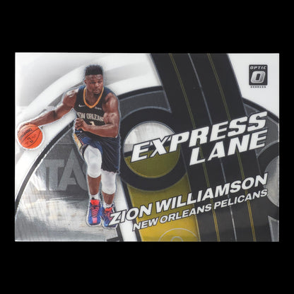 2021-22 ZION WILLIAMSON Express Lane Optic Pelicans #12