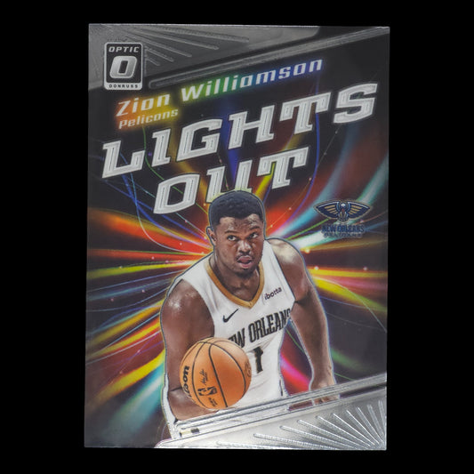 2023-24 ZION WILLIAMSON Lights Out Optic Pelicans #11