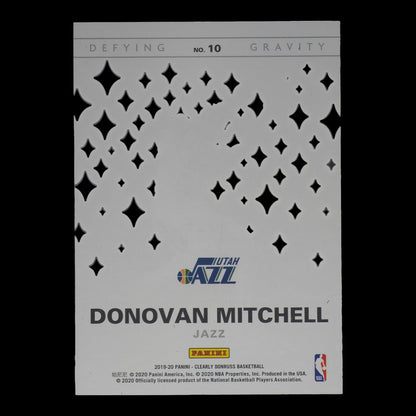 2019-20 DONOVAN MITCHELL Defying Gravity Donruss Cavs #10