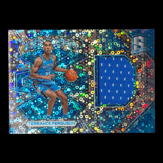 2017-18 TERRANCE FERGUSON Next Era Player Worn Spectra OKC NXT-14