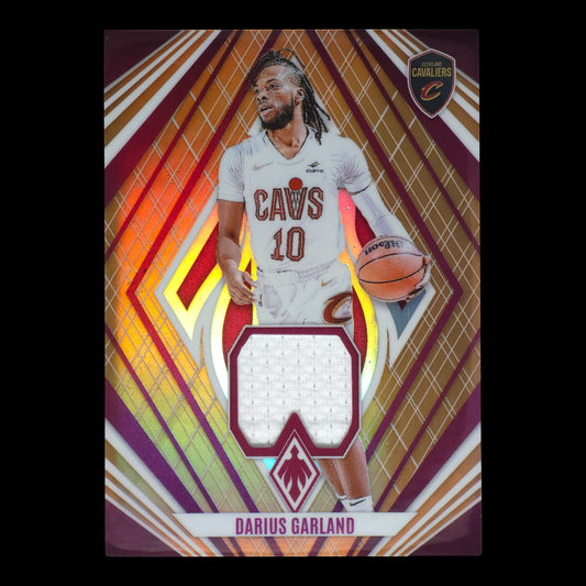 2023-24 DARIUS GARLAND Veteran Materials Game Worn Orange 45/75 Phoenix VM-GAR