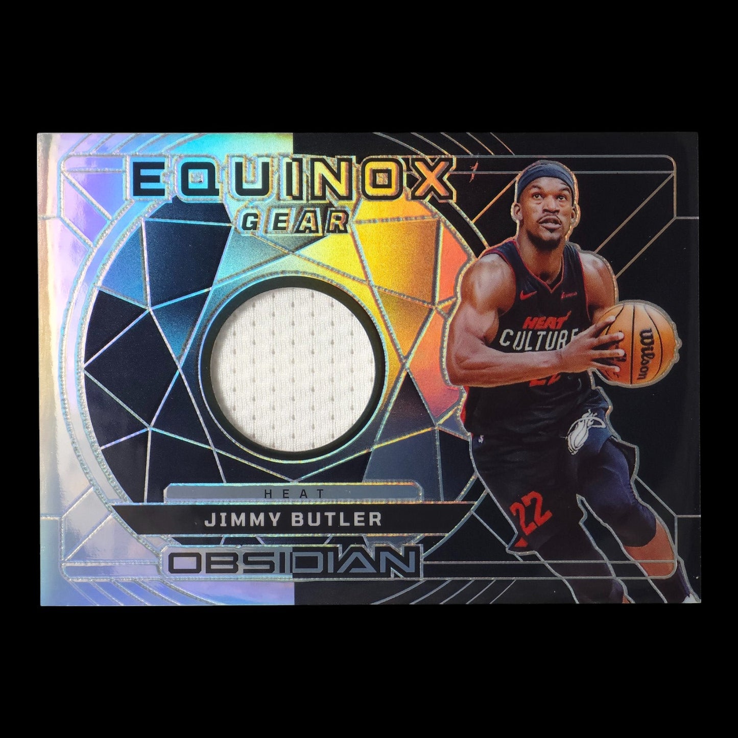 2023-24 JIMMY BUTLER Equinox Gear Game Worn 73/249 Obsidian Heat EG-JBU