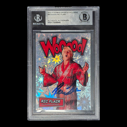 2023 RIC FLAIR FITERMAN Sports Exclusive Auto #WOOOOO BECKETT