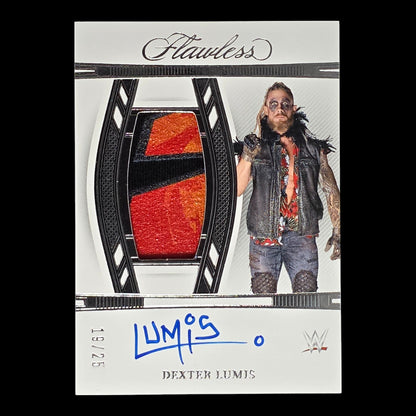 2024 DEXTER LUMIS Patch Auto 19/25 On-Card Flawless #VT-DXL