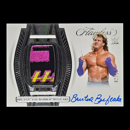 2024 BRUTUS BEEFCAKE Legend Patch Auto Flawless 12/25 #FP-BBB