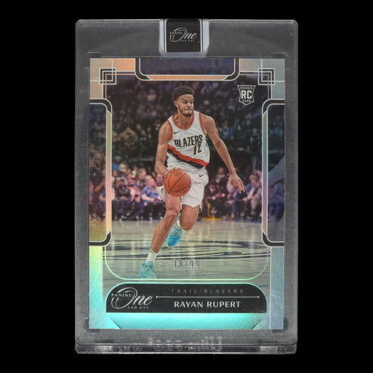 2023-24 RAYAN RUPERT Rookie Silver 33/99 One & One Blazers #135