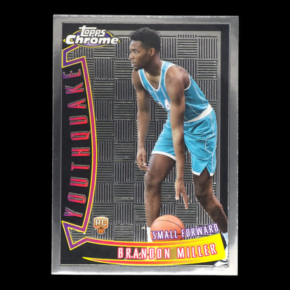 2023-24 BRANDON MILLER Youthquake Topps Chrome Hornets