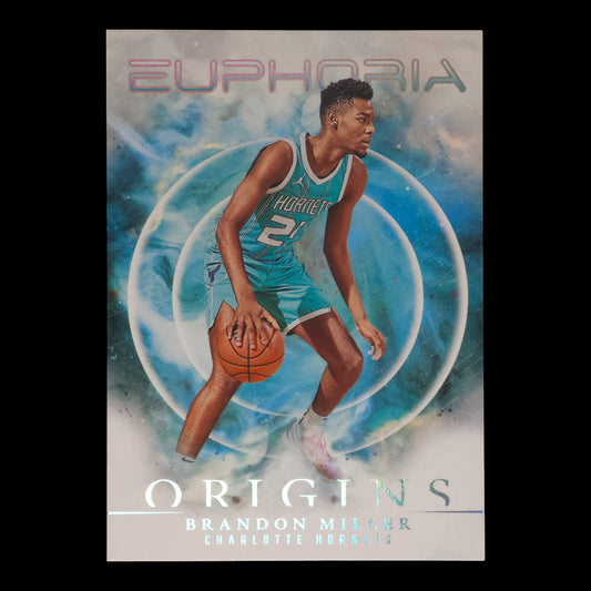 2023-24 BRANDON MILLER Euphoria Rookie Origins Hornets #5