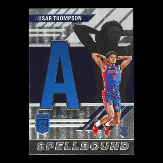 2023-24 AUSAR THOMPSON Rookie Spellbound "A" Elite Pistons #24