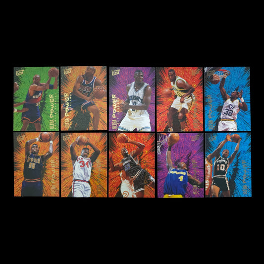 1994-95 Fleer Ultra Ultra Power Complete Set 1-10