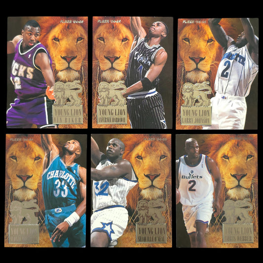 1994-95 Fleer Ultra Young Lion Complete Set 1-10