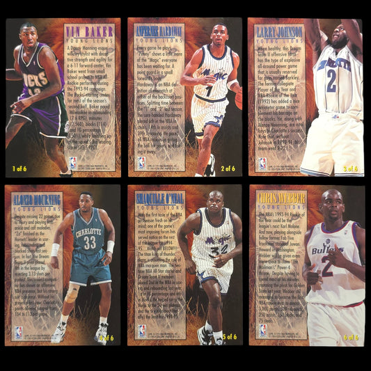 1994-95 Fleer Ultra Young Lion Complete Set 1-10
