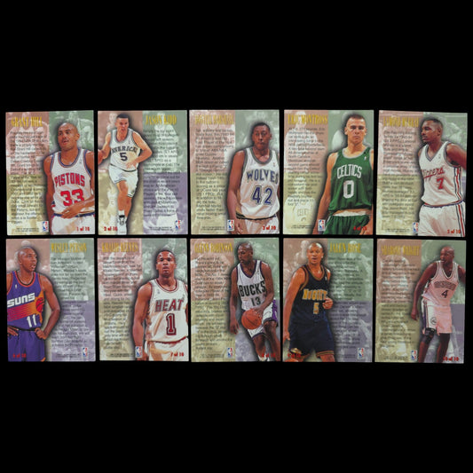 1994-95 Fleer 1st Year Phenom Set 1-10 Rookies